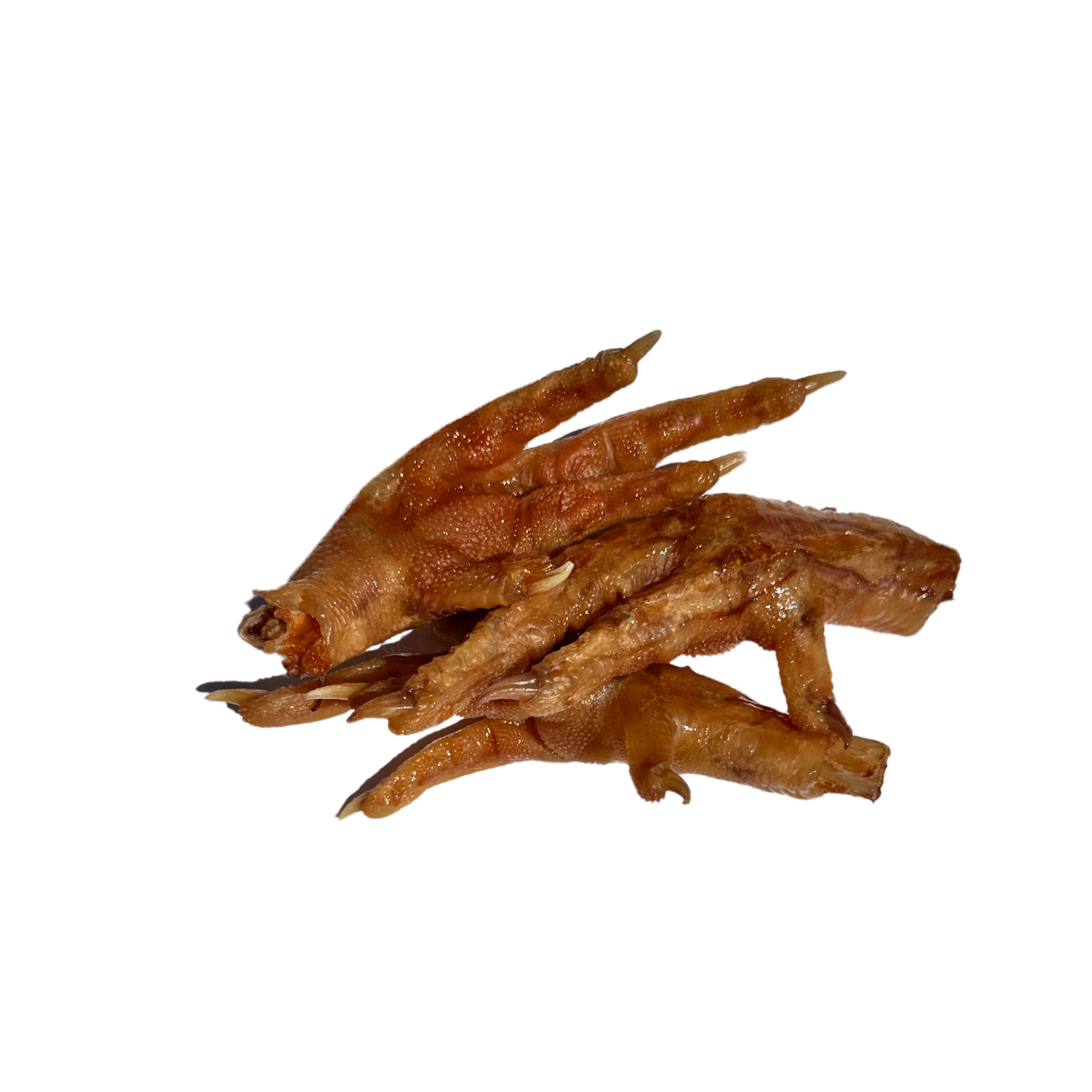 Dehydrated Chicken Feet for Dogs — Natural Long-Lasting Chew, Made in USA, 1lb (~28 pcs)