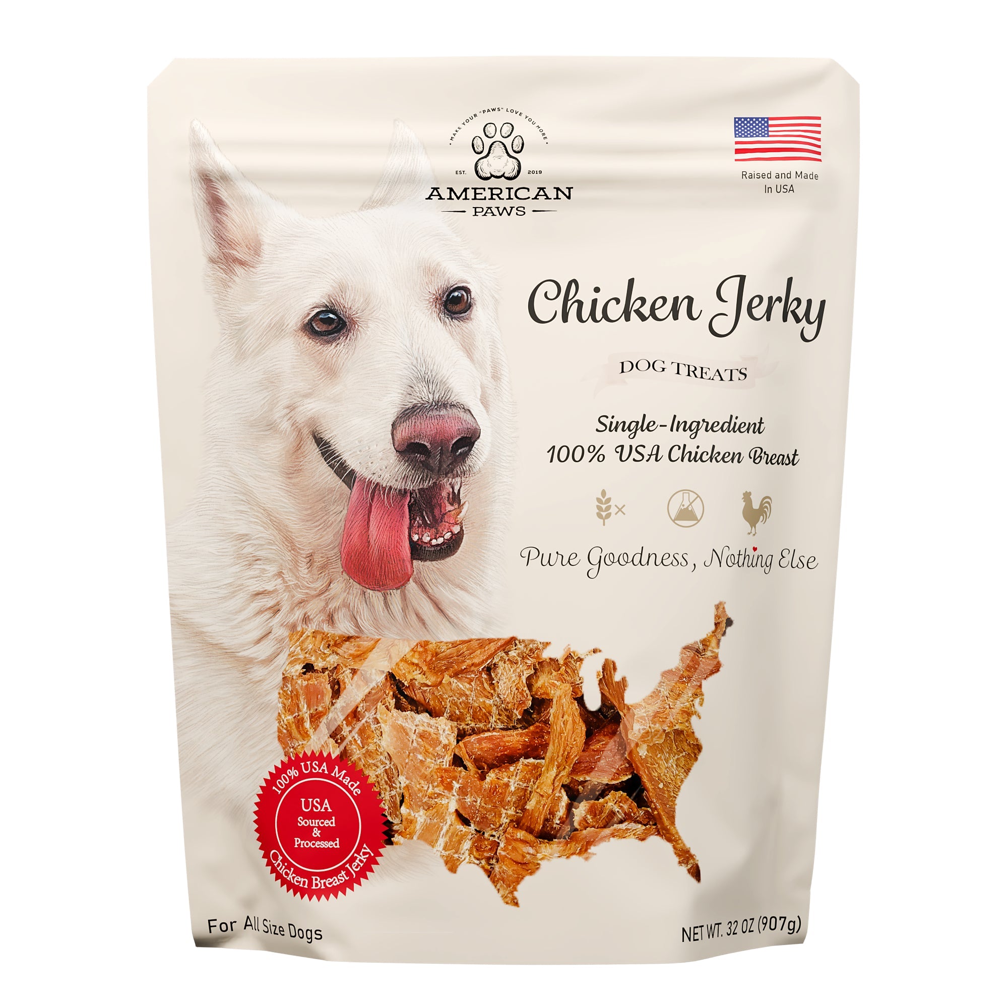 American Paws Chicken Jerky 2LB main