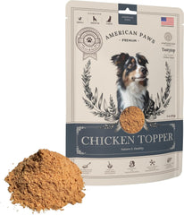 Chicken Topper for Dogs - Pure Chicken Breast, Flavor Enhancer, 4oz, Sourced and Made in USA