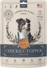 Chicken Topper for Dogs - Pure Chicken Breast, Flavor Enhancer, 4oz, Sourced and Made in USA