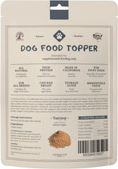Chicken Topper for Dogs - Pure Chicken Breast, Flavor Enhancer, 4oz, Sourced and Made in USA