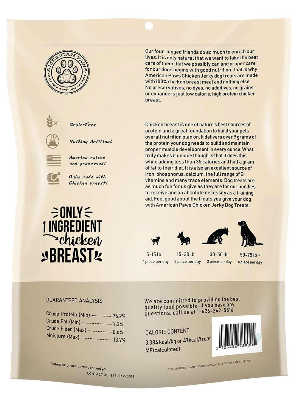 American Paws chicken jerky